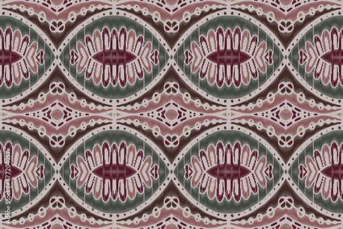 American ethnic native pattern.Traditional Navajo,Aztec,Apache,Southwest and Mexican style fabric pattern.Abstract vector motifs pattern.Design for fabric,clothing,blanket,carpet,woven,wrap,decoration