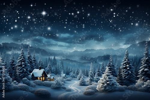 winter christmas background © kdcreativeaivisions