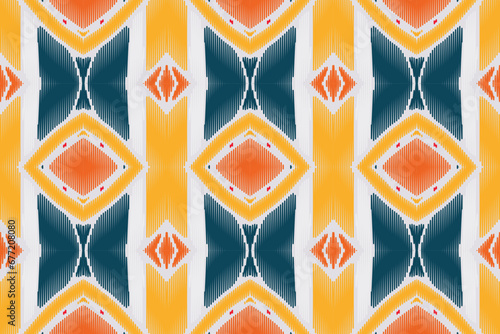 American ethnic native pattern.Traditional Navajo,Aztec,Apache,Southwest and Mexican style fabric pattern.Abstract vector motifs pattern.Design for fabric,clothing,blanket,carpet,woven,wrap,decoration