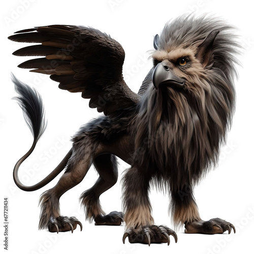 Griffin Isolated photo