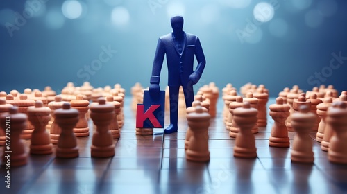 Strategic Battle on the Chess Board: Businessmen Confrontation for Success
