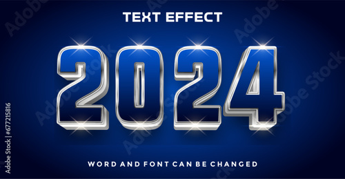 2024 editable text effect