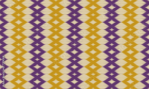 Seamless pattern, Navajo tribe. Native American ornaments, Southwestern national decorating style, Mexican blankets, rugs, sarongs, dresses, curtains, pillows and shawls. White background.