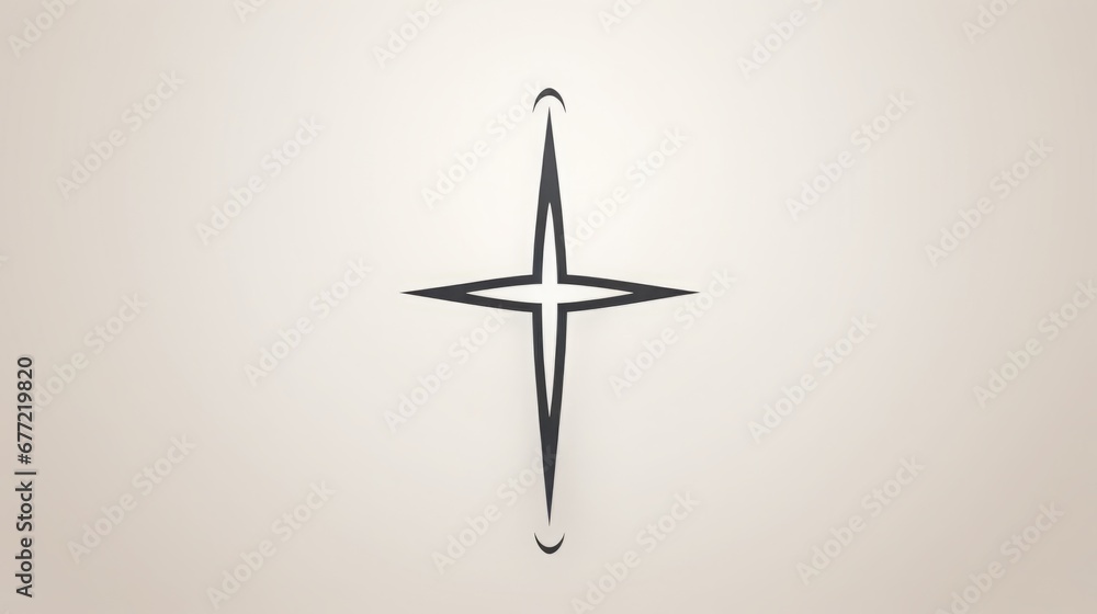 religion, holy cross, logo design, minimalistic, copy space, 16:9 religion, holy cross, logo design, minimalistic, copy space, 16:9