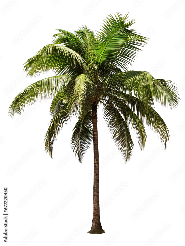Obraz premium Palm Tree Isolated