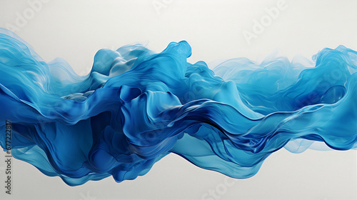 Flow of abstract swirling wave of liquid paint, abstract background.