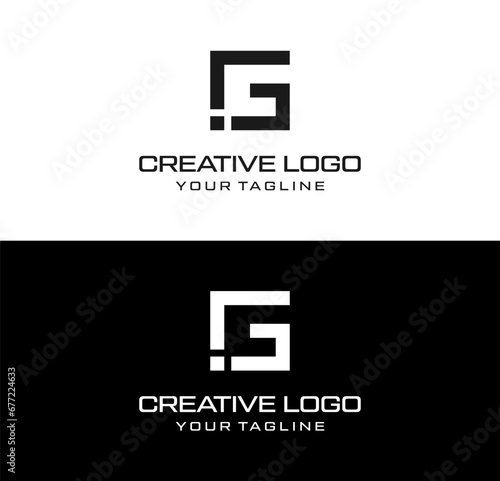 creative letter g logo desain vektor
