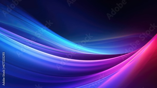 Neon Waves Background 