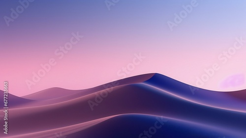 a purple and pink desert landscape