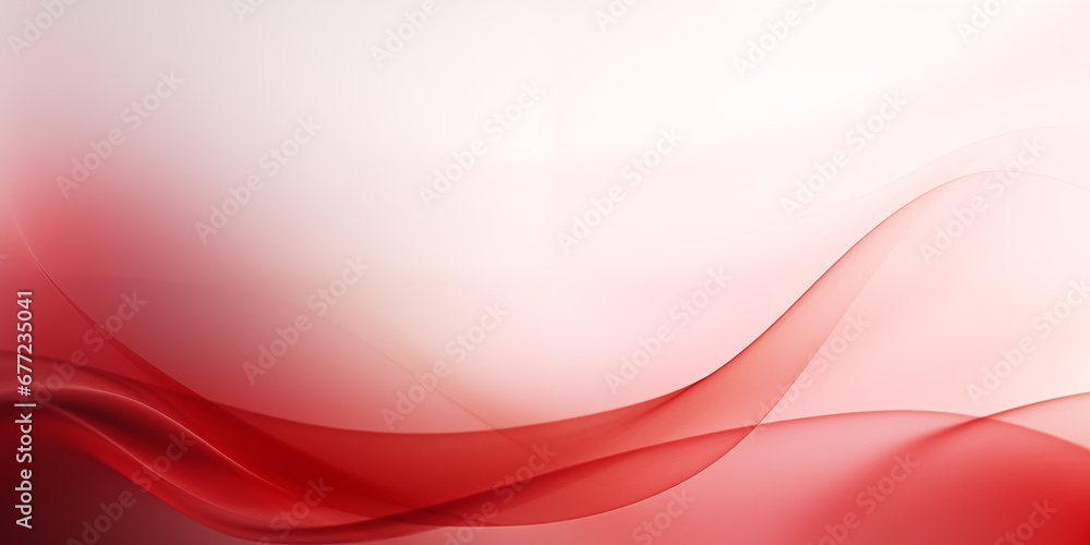 abstract background with smooth lines in red and white colors abstract background with smooth lines in red and white colors