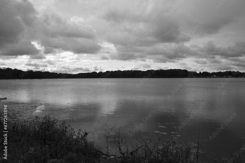 clouds over lake clouds over lake