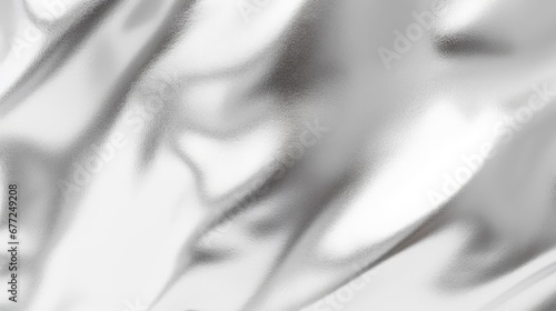Silver foil texture background  photo