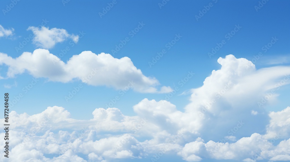a blue sky with white clouds a blue sky with white clouds