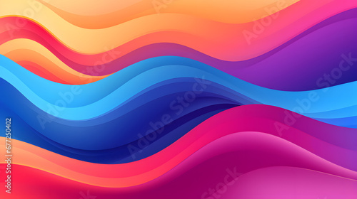 abstract colored background with waves