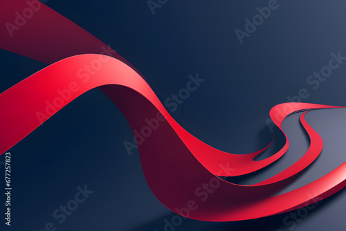 Dark red color gradient background design. Abstract geometric background with liquid shapes. Vector illustration.