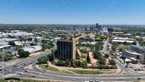 Government enclave in Gaborone, Botswana, Africa © Bashi