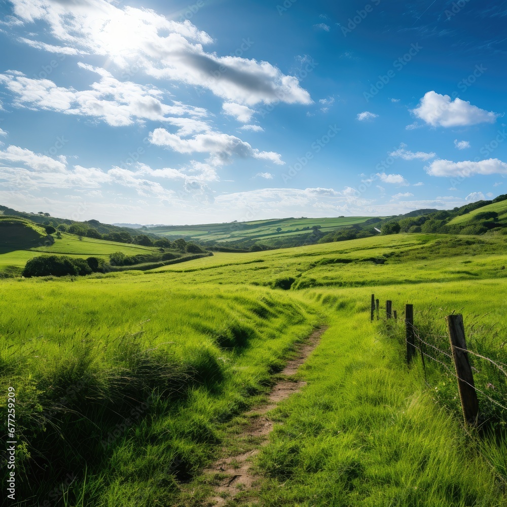 Walk through the fields in the sun Walk through the fields in the sun