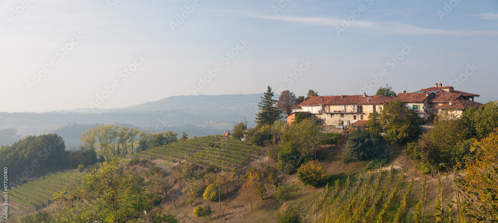 Naklejka premium Piedmont landscape