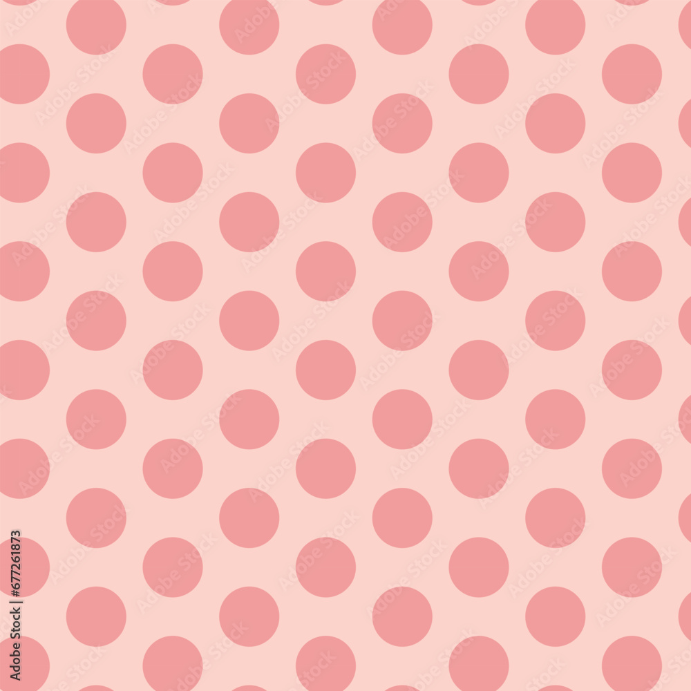 abstract geometric pink dot pattern art.