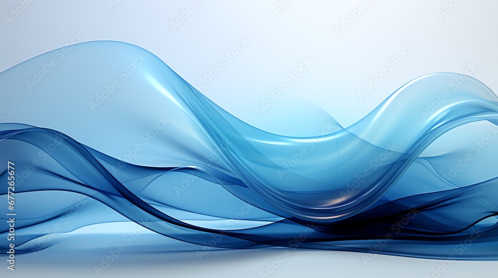 Beautiful blue and blue abstract wave wallpaper in blue and blue, modern blue abstract geometric background for wallpaper banner, catalog flyer, flyer cover. Generate AI Beautiful blue and blue abstract wave wallpaper in blue and blue, modern blue abstract geometric background for wallpaper banner, catalog flyer, flyer cover. Generate AI