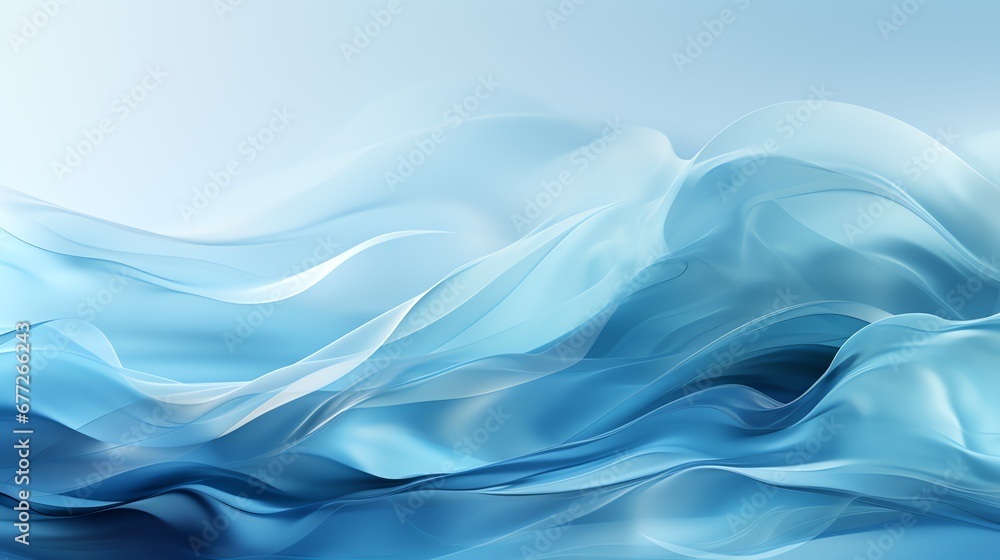 Beautiful blue and blue abstract wave wallpaper in blue and blue, modern blue abstract geometric background for wallpaper banner, catalog flyer, flyer cover. Generate AI Beautiful blue and blue abstract wave wallpaper in blue and blue, modern blue abstract geometric background for wallpaper banner, catalog flyer, flyer cover. Generate AI