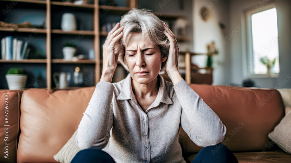 Person in Burnout Migraine Headache Deep Sadness Mental Pain Wallpaper Magazine Poster Background Digital Art Person in Burnout Migraine Headache Deep Sadness Mental Pain Wallpaper Magazine Poster Background Digital Art