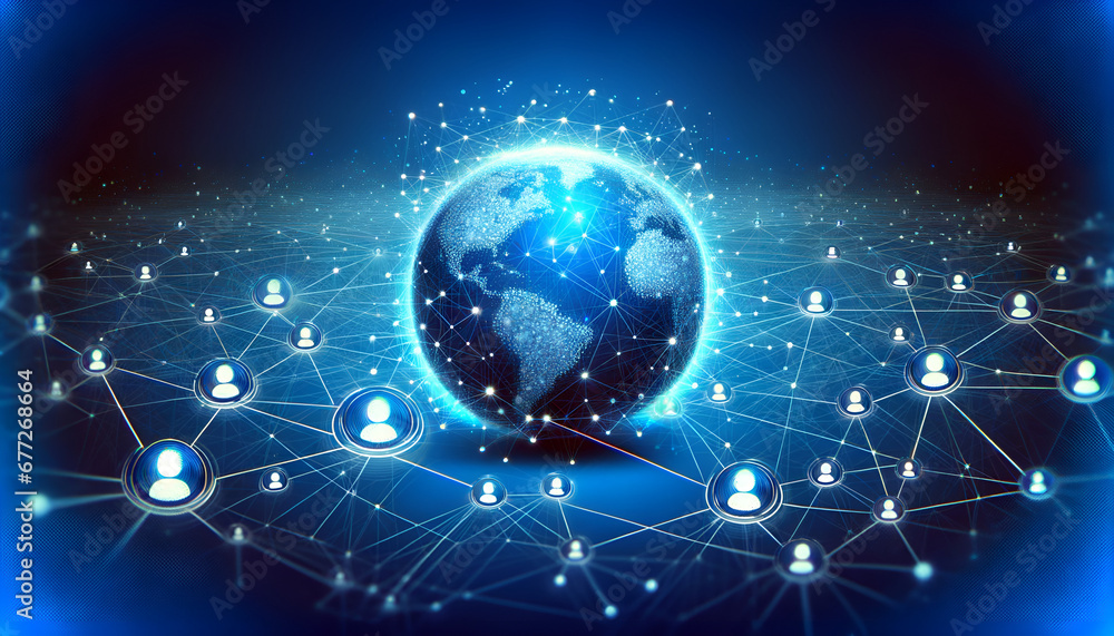 Global network connection. Globe point and line composition concept of global business. Global network connection. Globe point and line composition concept of global business.