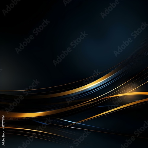 black and gold abstract background