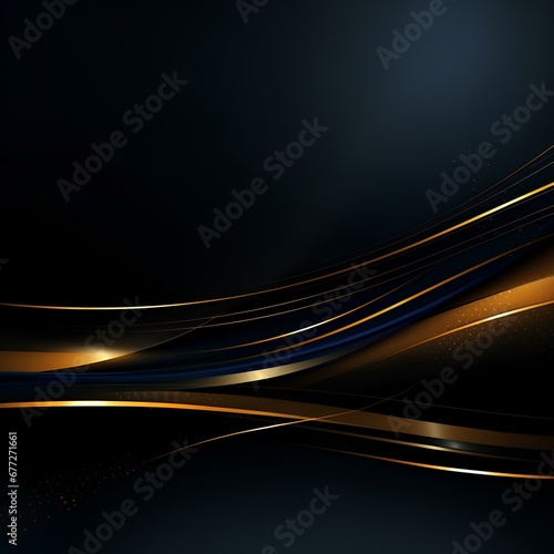 black and gold abstract background