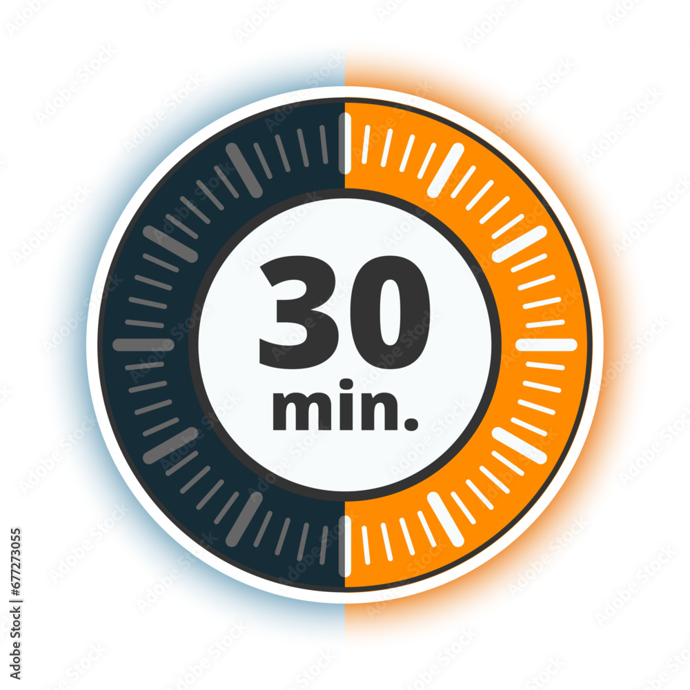 30 minutes time timer illustration 30 minutes time timer illustration