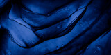 Abstract Background Wawe. Indigo Alcohol Ink Background. Silver