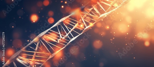 Abstract scientific DNA organic background