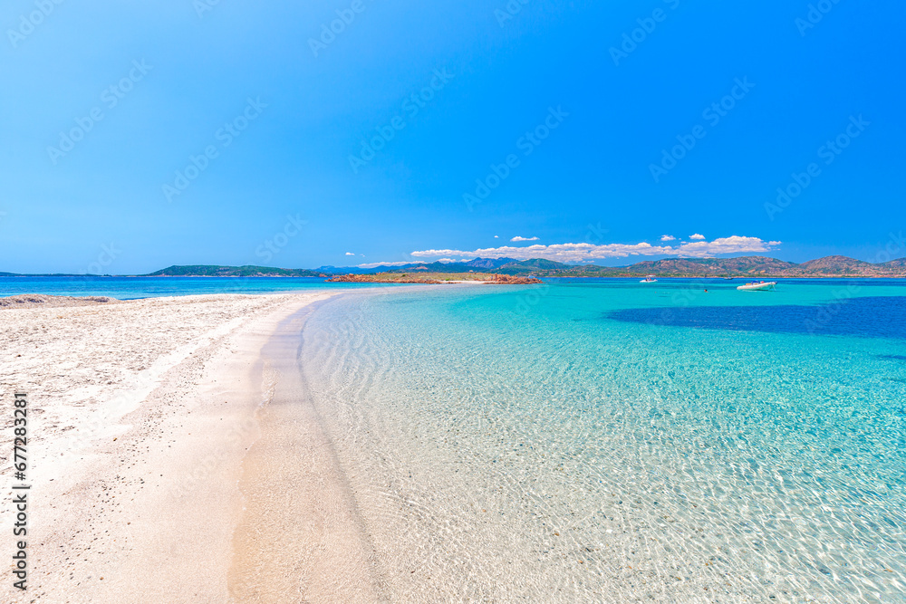 Passetto beach, Tavolara island, Olbia area, Sardinia, Italy, Europe