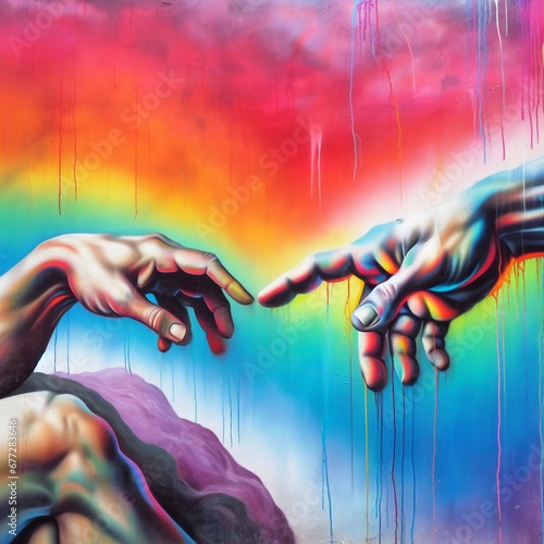 hand holding chain