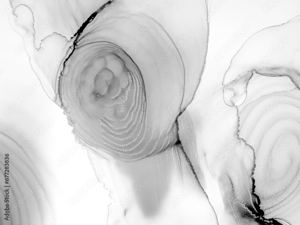 Alcohol Ink Mix. White Marbling Paint Background. Silver Alcohol Ink Color. Grey Abstraction Oil. Marbling Ink. Artistic Strokes. Brush Paint. Alcohol Ink Mix. White Marbling Paint Background. Silver Alcohol Ink Color. Grey Abstraction Oil. Marbling Ink. Artistic Strokes. Brush Paint.