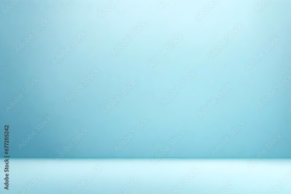 a serene light blue gradient background with a subtle hint of texture, offering a tranquil backdrop for showcasing various products