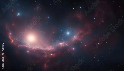 Cosmic space and stars. science fiction wallpaper. Beauty of deep space.