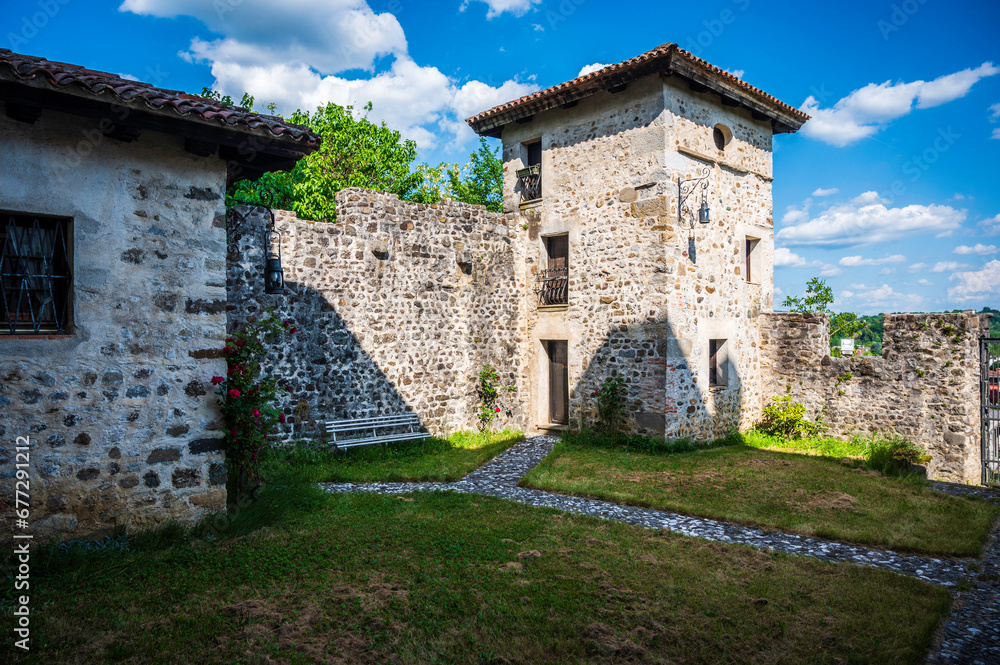 Cassacco Castle. Ancient medieval building that has survived to the present day. Cassacco Castle. Ancient medieval building that has survived to the present day.