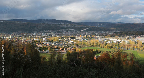 Autumn City Panorama