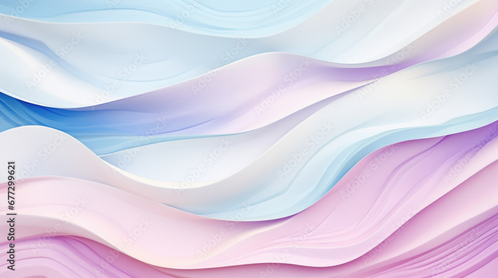 Obraz premium Abstract pastel colored wave background