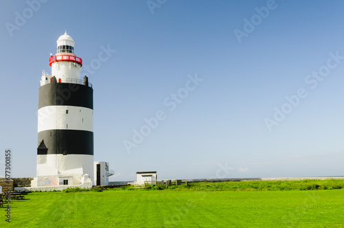 Hook Lighthouse, Hook Peninsula, County Wexford, built in 1172, second oldest lighthouse in the world. photo