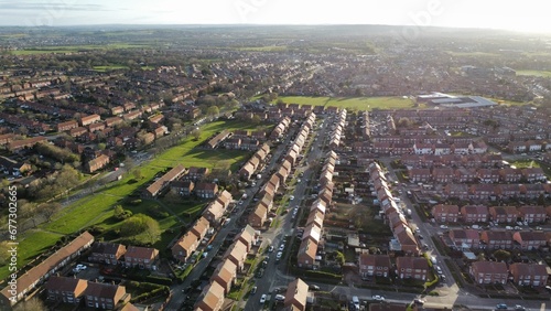 Beautiful view of the South Shields town at daytime in England