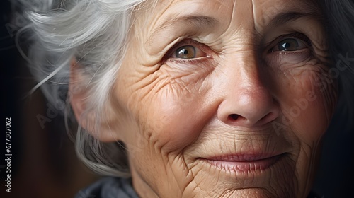 Lächelnde ältere Frau © Kiara