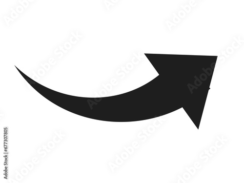 Simple arrow icon Directional symbols