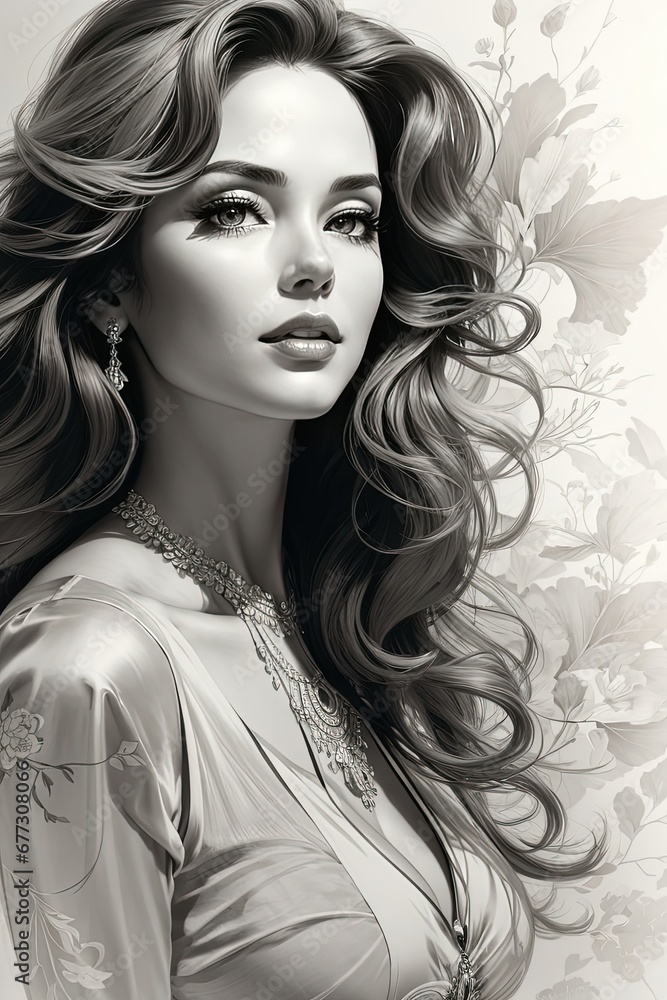 Fototapeta premium Beautiful girl