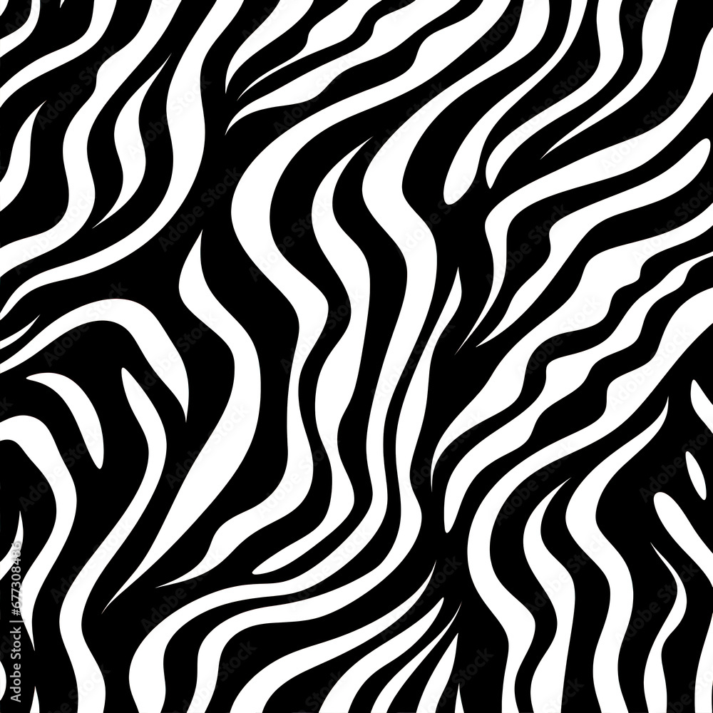 zebra pattern, black and white stripes texture background