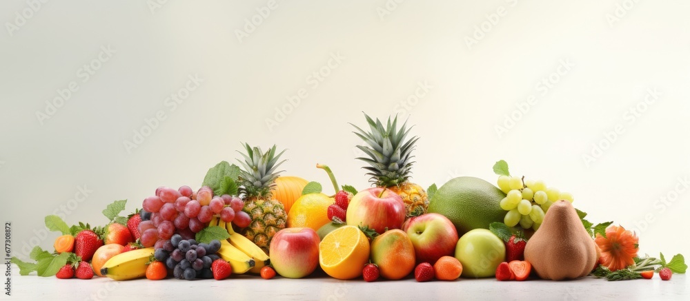 Assorted fresh produce Idea Copy space image Place for adding text or design Assorted fresh produce Idea Copy space image Place for adding text or design