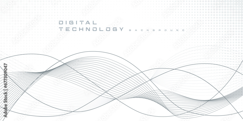 Digital technology futuristic internet network speed connection white background, cyber nano information, abstract communication, innovation future tech data, Ai big data line dot illustration vector Digital technology futuristic internet network speed connection white background, cyber nano information, abstract communication, innovation future tech data, Ai big data line dot illustration vector