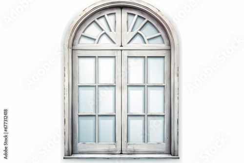 White window with white frame and white background with white background.