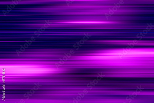 Bunte horizontale Licht Linien.  Hintergrund abstrakt.  Intensive bunte Farbmischung in lila, pink und blau. photo